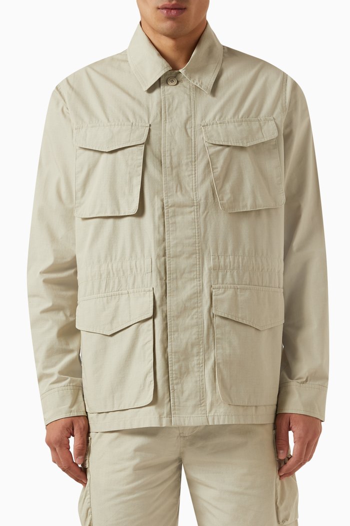 

Chanler Jacket in Cotton Blend, Neutral