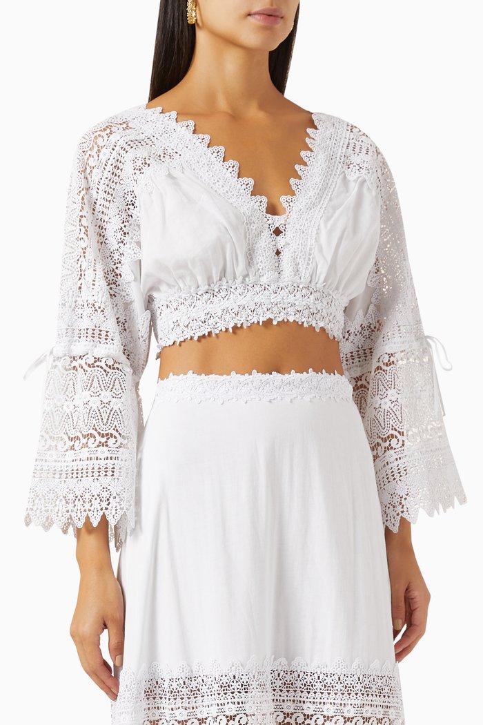 

Elle Top, White