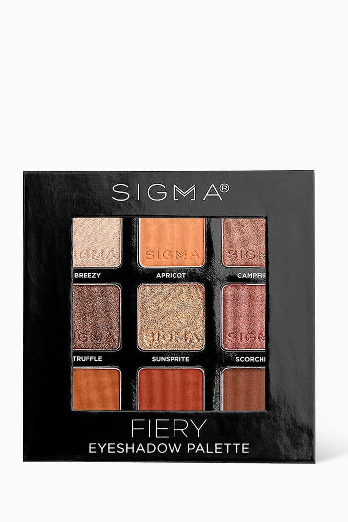 

Fiery Eyeshadow Palette, 9g, Colourless
