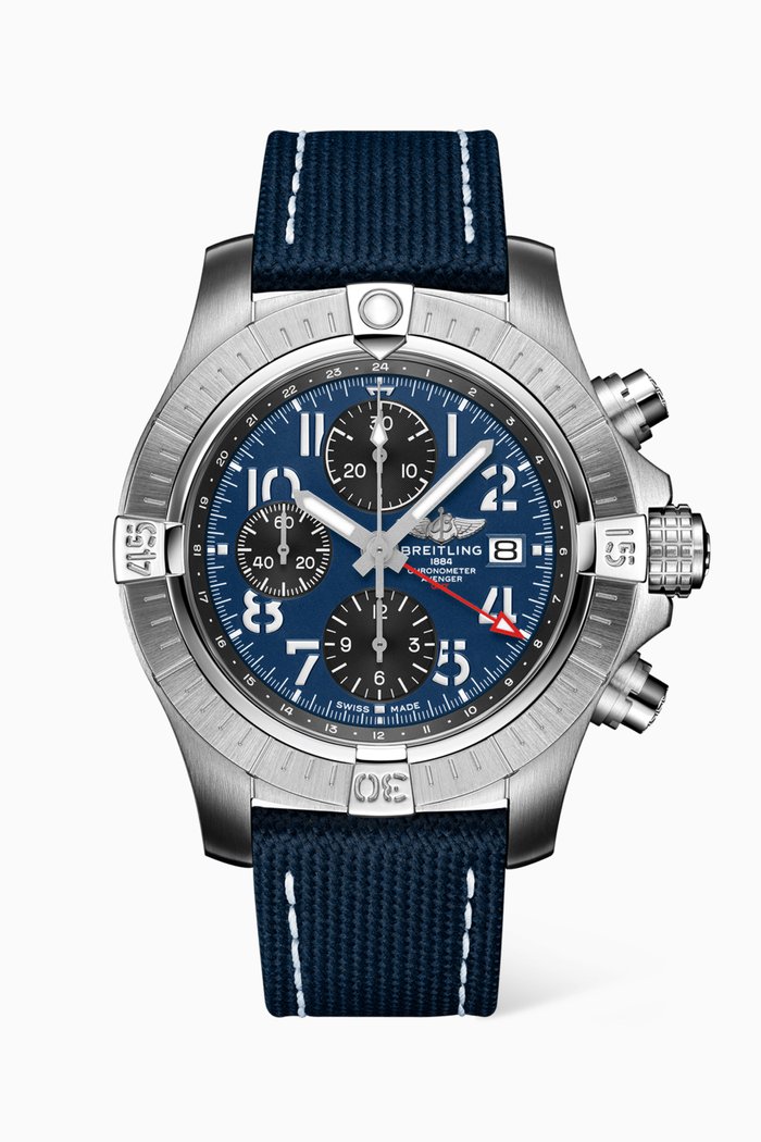 

Avenger Chronograph GMT 45, Blue