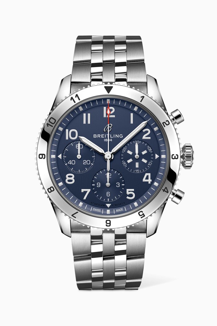 

Classic AVI Chronograph 42 Tribute to Vought F4U Corsair, Blue
