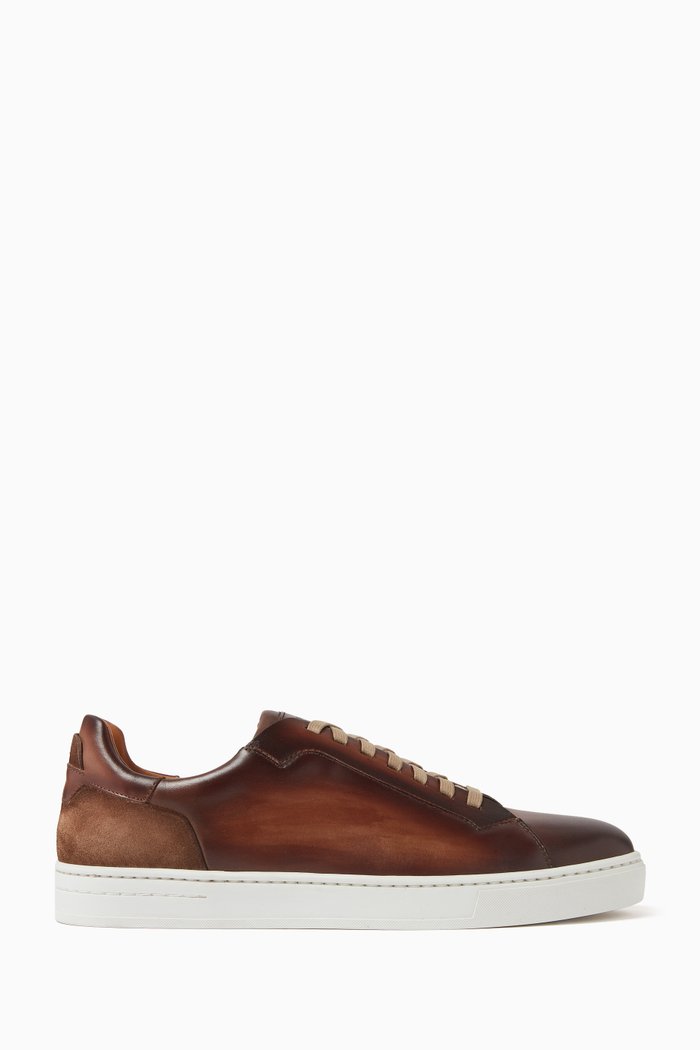 

Ottawa Sneakers in Leather, Brown