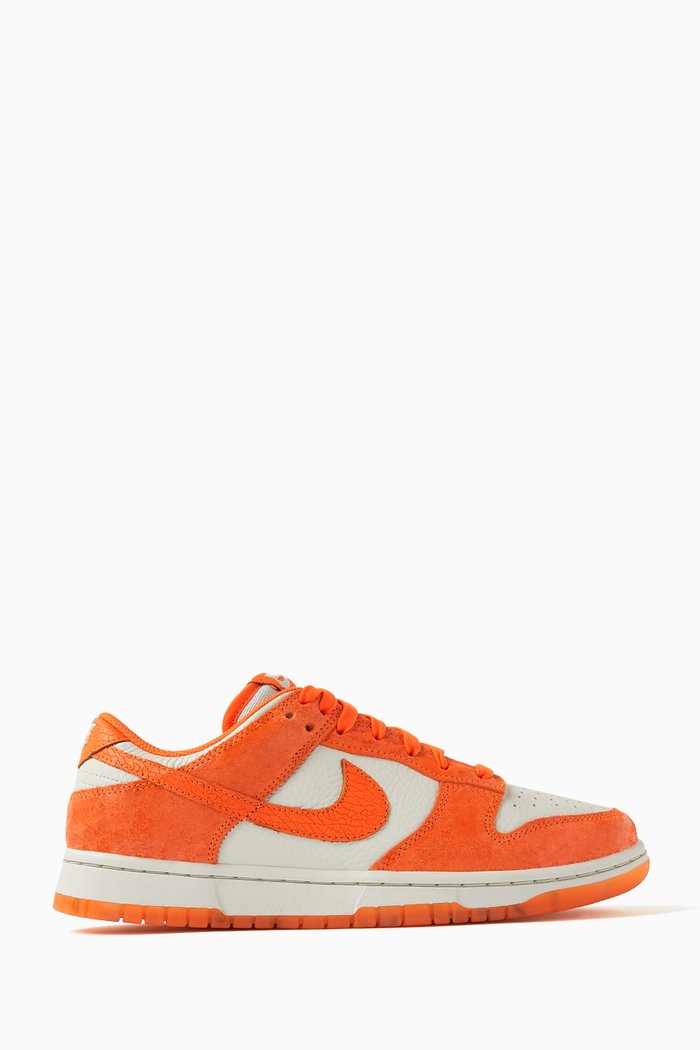 

Dunk Low Gel Sneakers in Suede and Leather, Orange