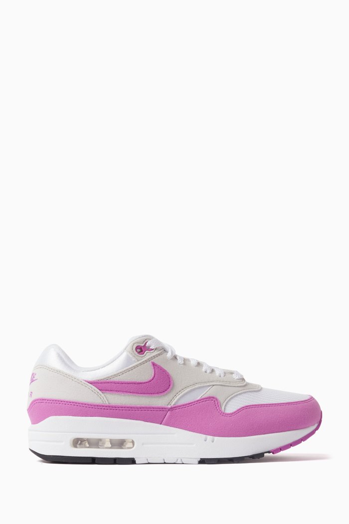 Air Max 1 '87 Sneakers in Leather, Neutral