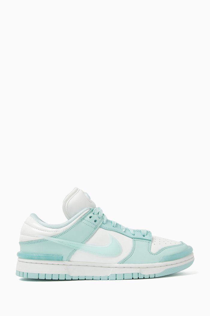 

Dunk Low Twist Sneakers in Leather, Blue