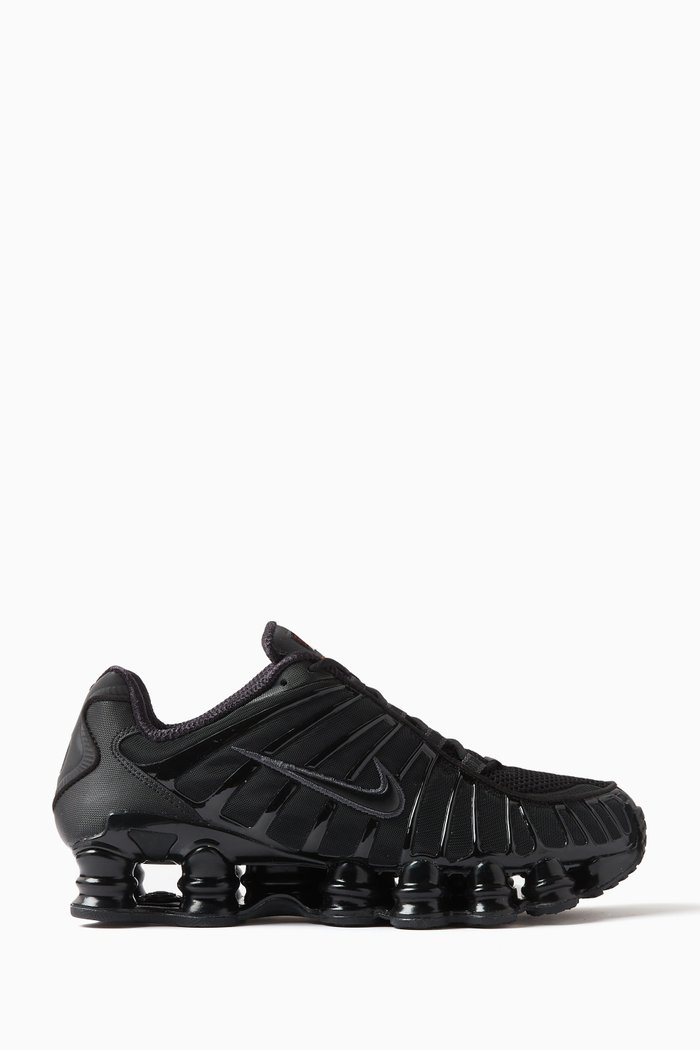 

Shox Low-top Sneakers in TPU & Fabric, Black