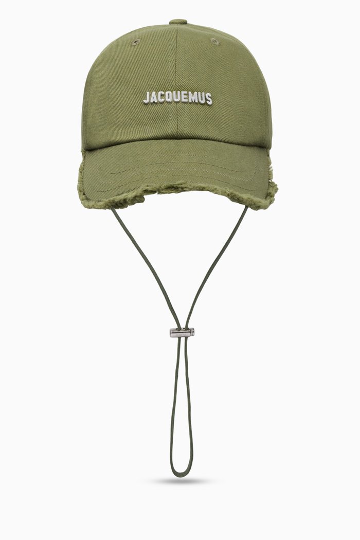 

La Casquette Artichaut Cap in Cotton, Green