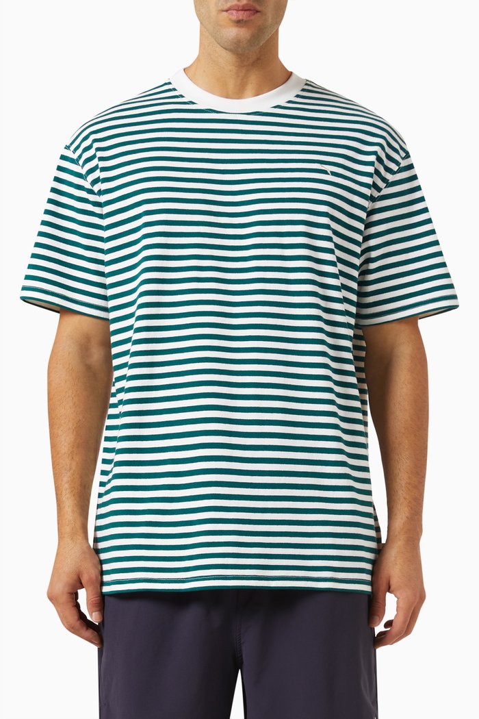 

MMQ Service Line Striped T-shirt in Cotton-jersey, Multicolour