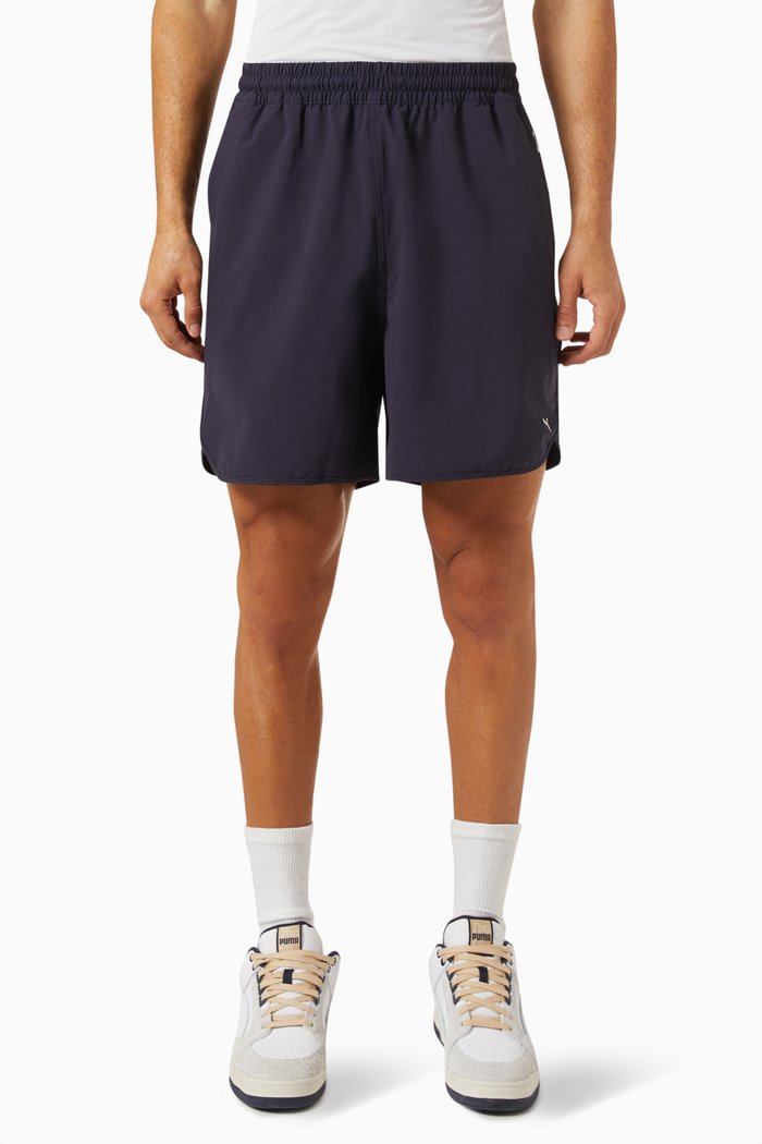 

MMQ Service Line Shorts in Cotton-jersey, Blue