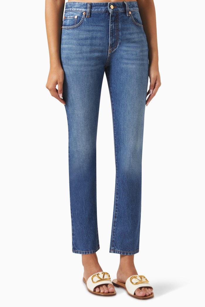 

Valentino Tasche Jeans in Denim, Blue