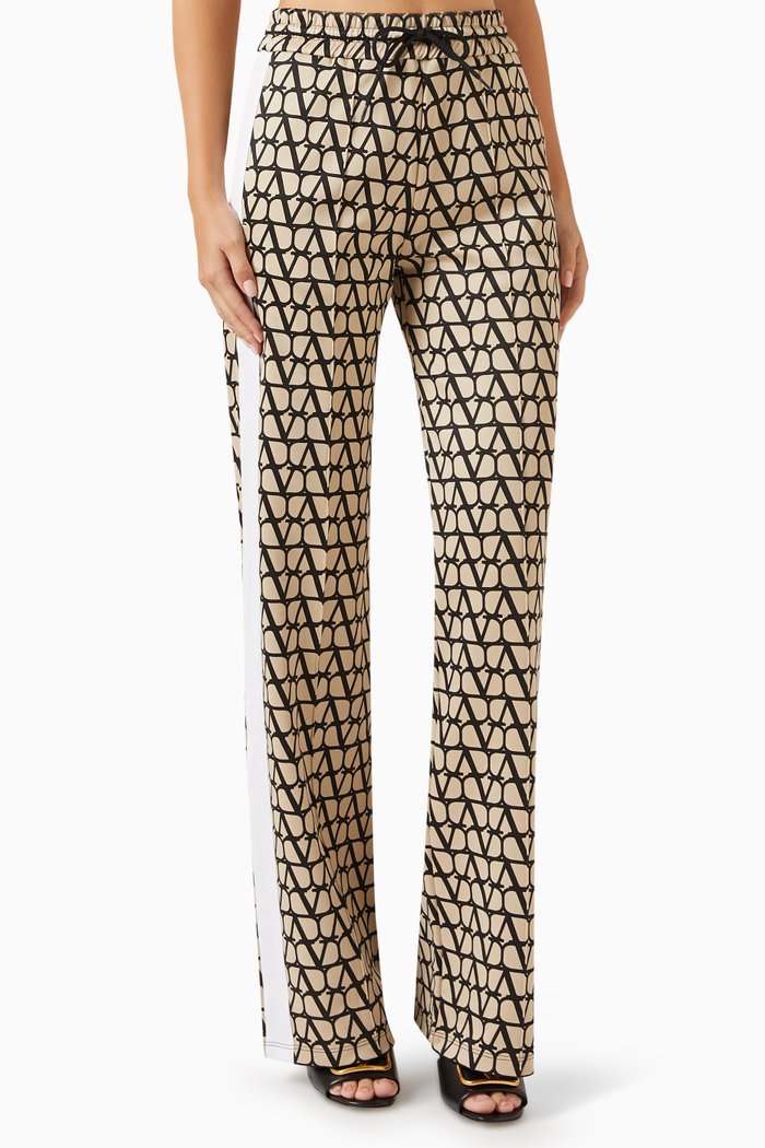 

Valentino Toile Iconographe Pants in Jersey, Multicolour
