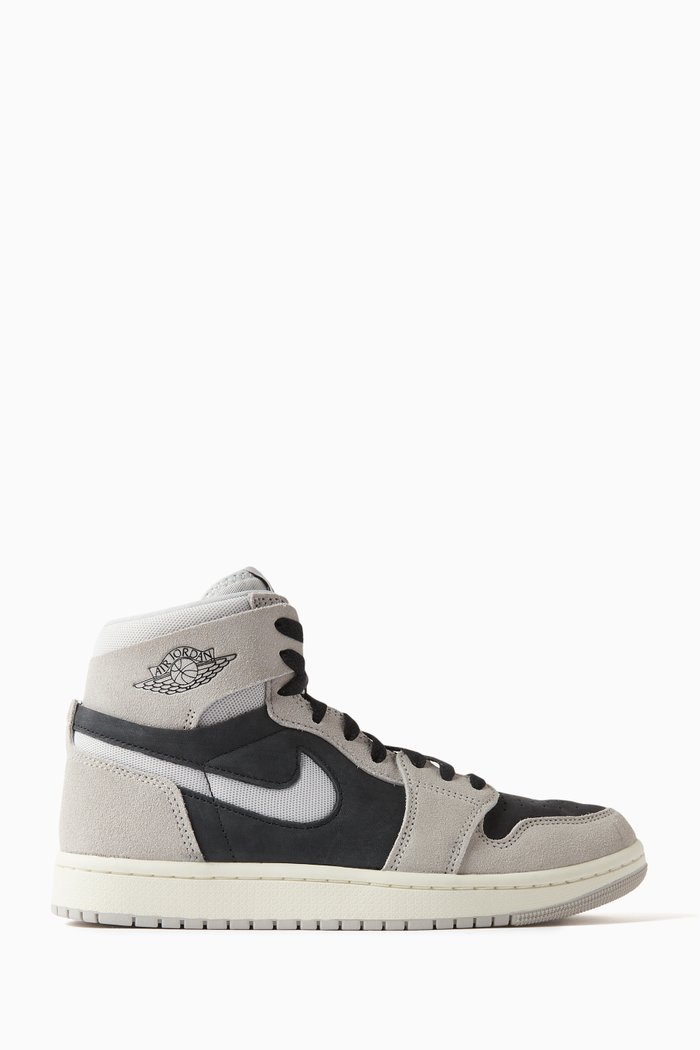 

Air Jordan 1 ZM Air CMFT 2 Sneakers in Suede, Neutral