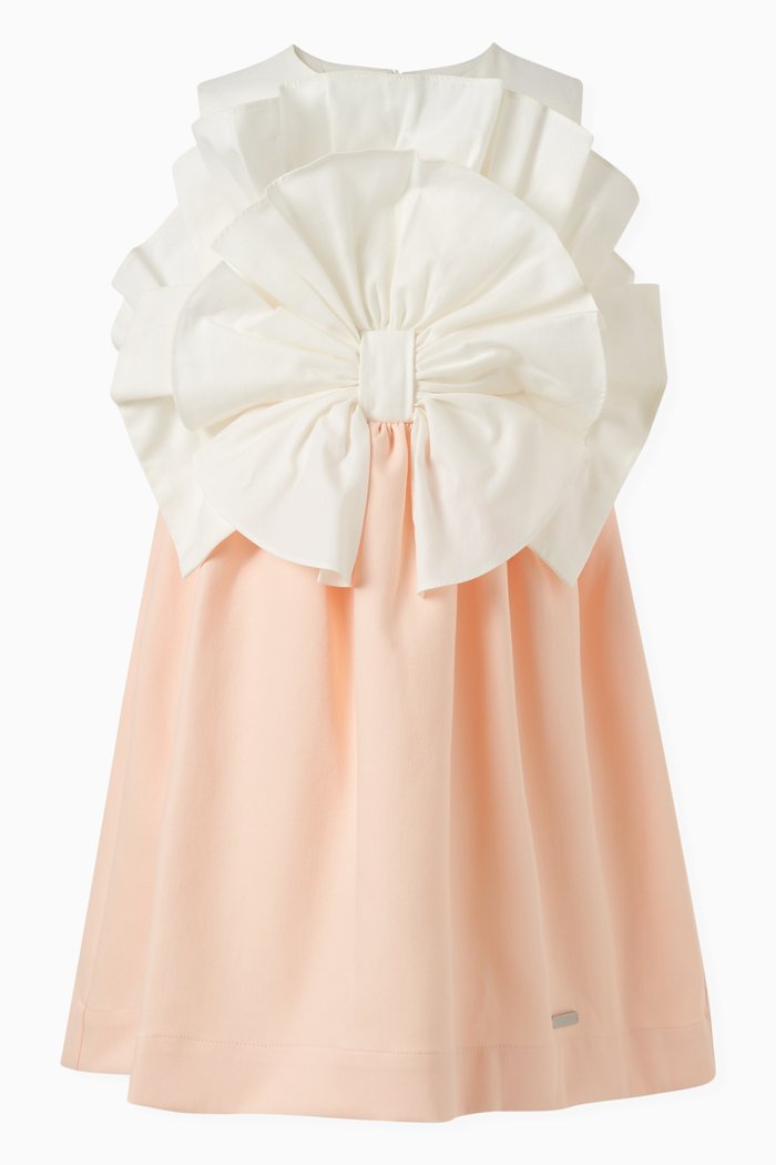 

Out Of The Blue Dress in Cotton & Cotton Blend, Orange
