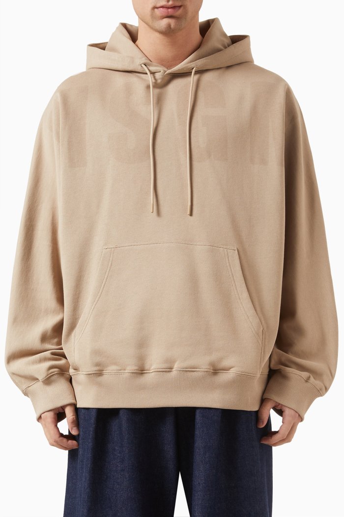 

Logo Hoodie in Cotton, Neutral