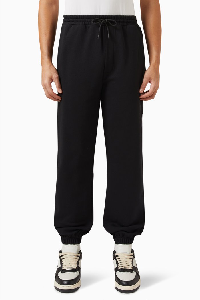

Logo Sweatpants in Cotton, Black