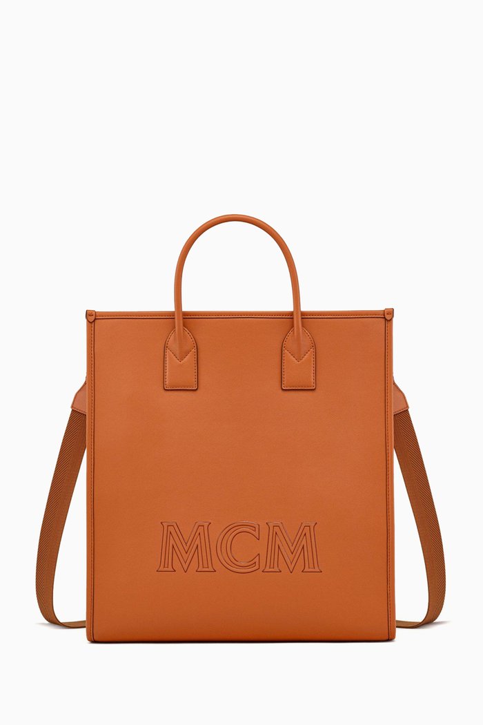 

Medium Klassik Tote Bag in Spanish Calf Leather, Brown