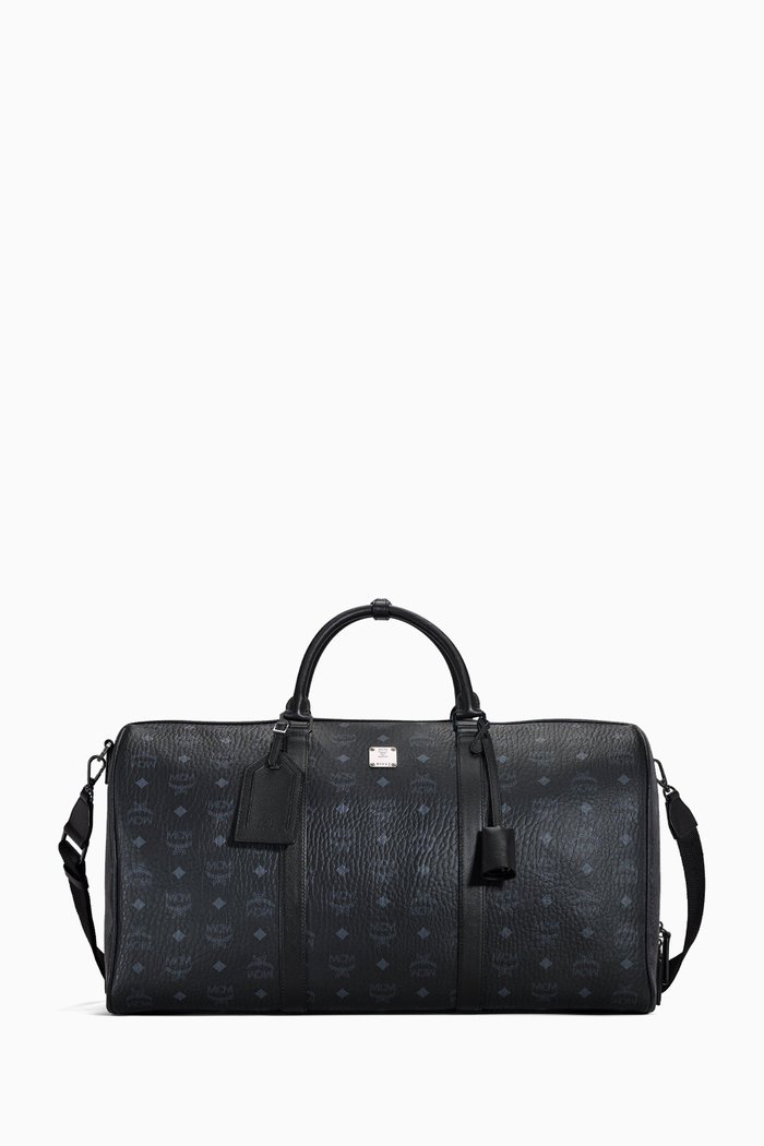 

Ottomar Weekender 55 Bag in Coated Canvas, Black