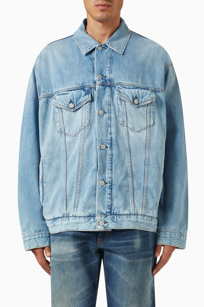 

Rob Vintage Jacket in Denim, Blue