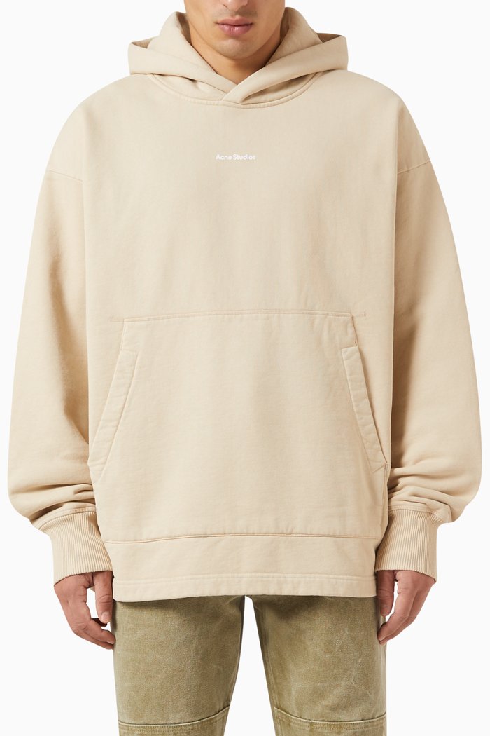 

Logo Hoodie in Fleece, Neutral