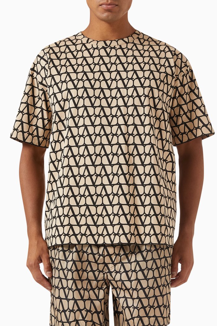 

Iconographe T-shirt in Cotton Jersey, Neutral