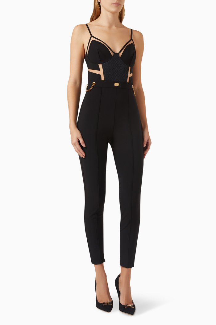 

Bustier Jumpsuit, Black