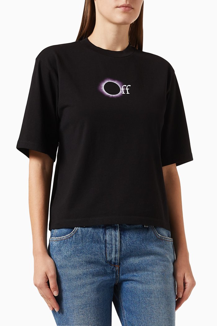 

Eclipse Logo T-shirt in Cotton-jersey, Black