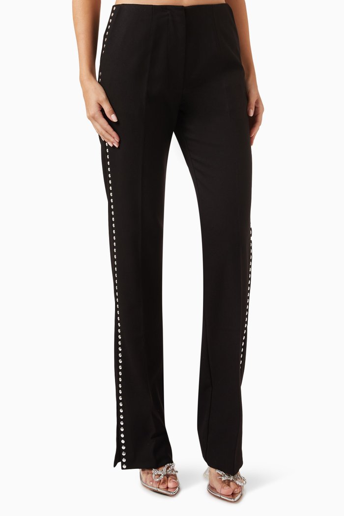 

Cassius Embellished Pants, Black