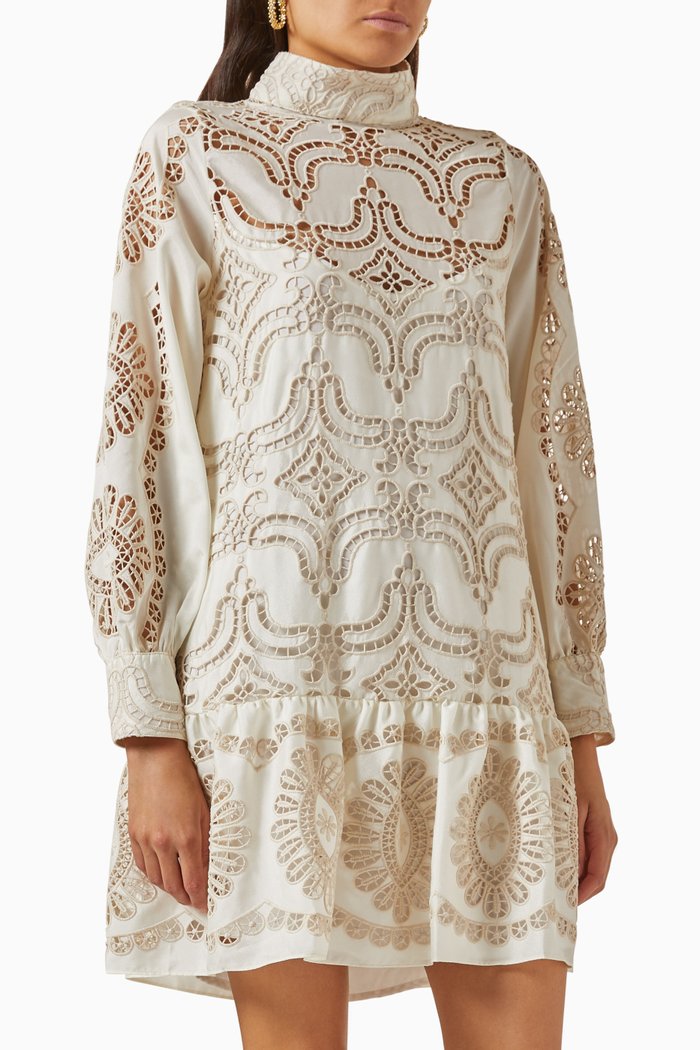 

Bauer Mini Dress, Neutral