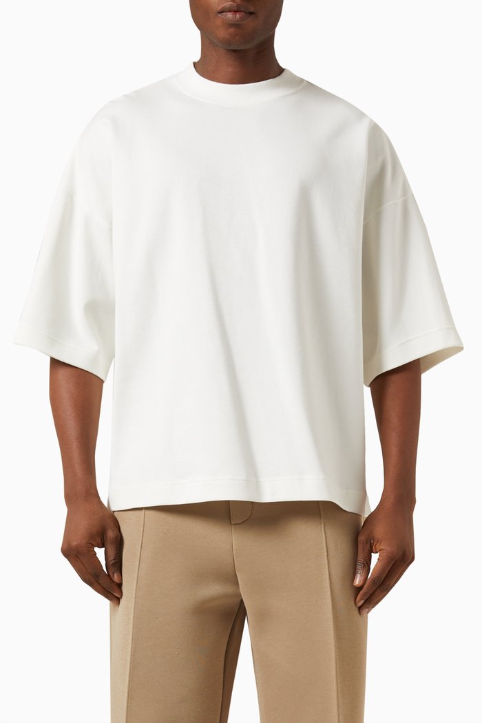 

Oversized T-shirt in Tech Fleece, Neutral