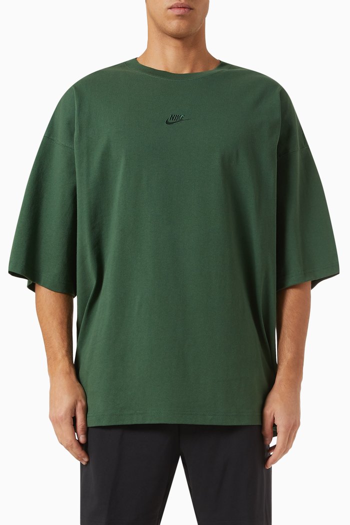 

Premium Essentials T-shirt in Cotton, Green