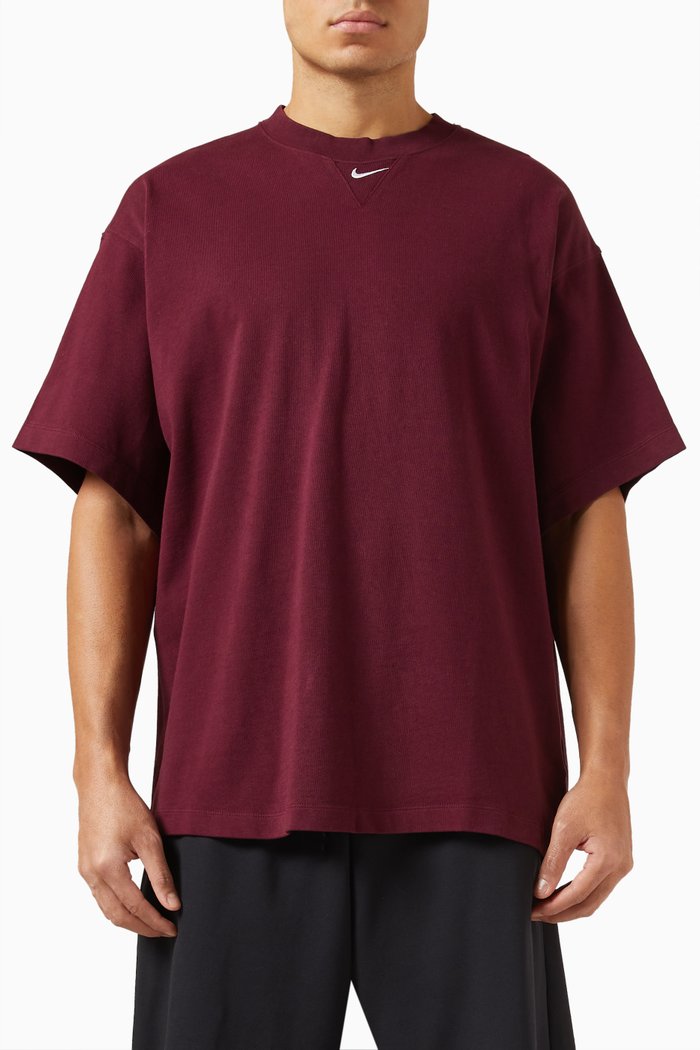 

Solo Swoosh T-shirt in Cotton, Red