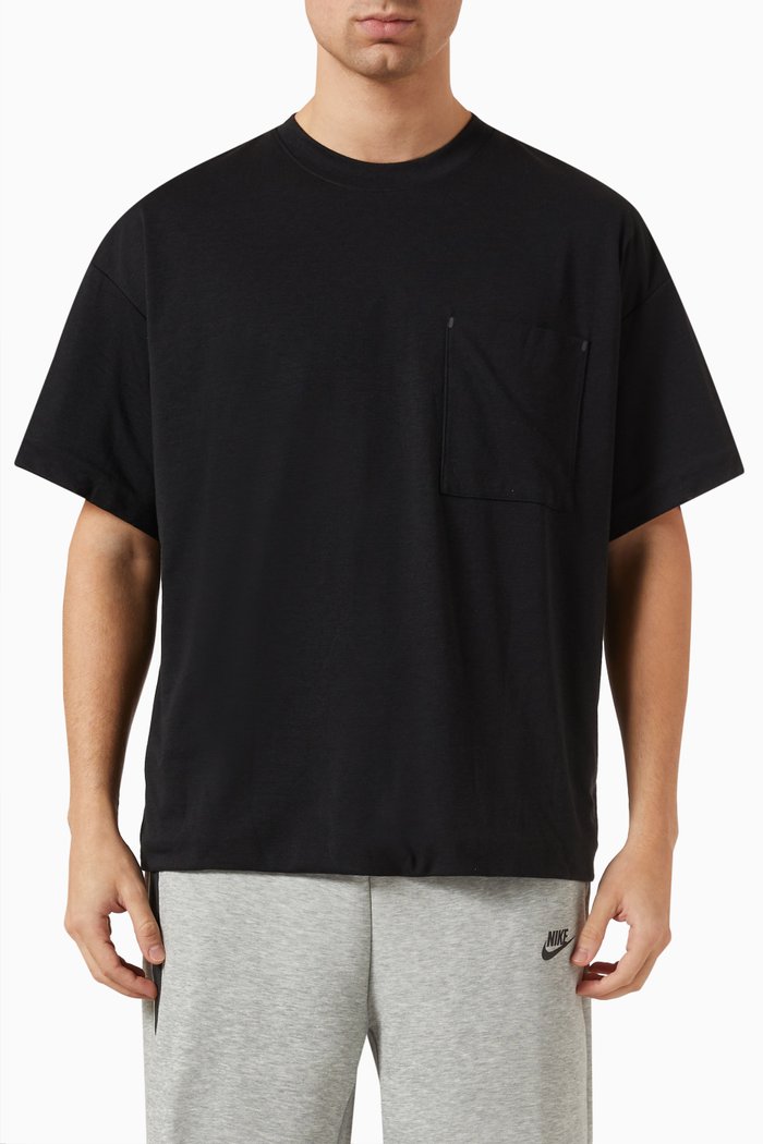 

Oversized T-shirt in Dri-FIT, Black