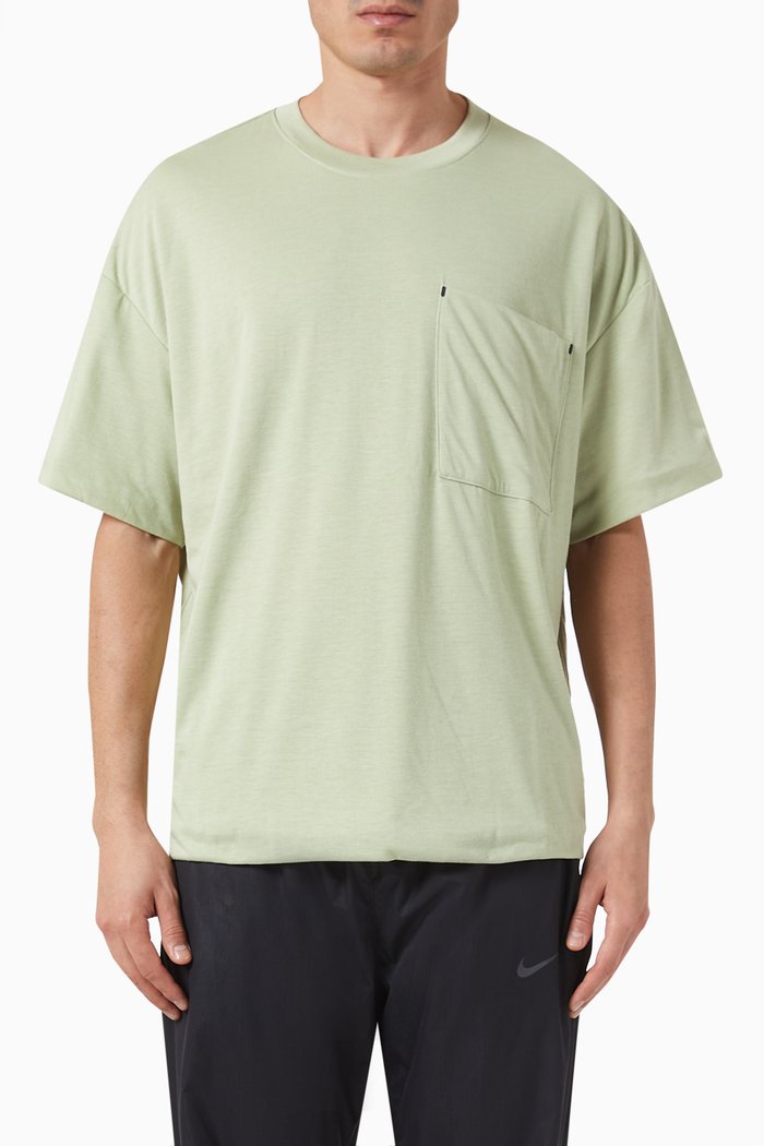 

Oversized T-shirt in Dri-FIT, Green