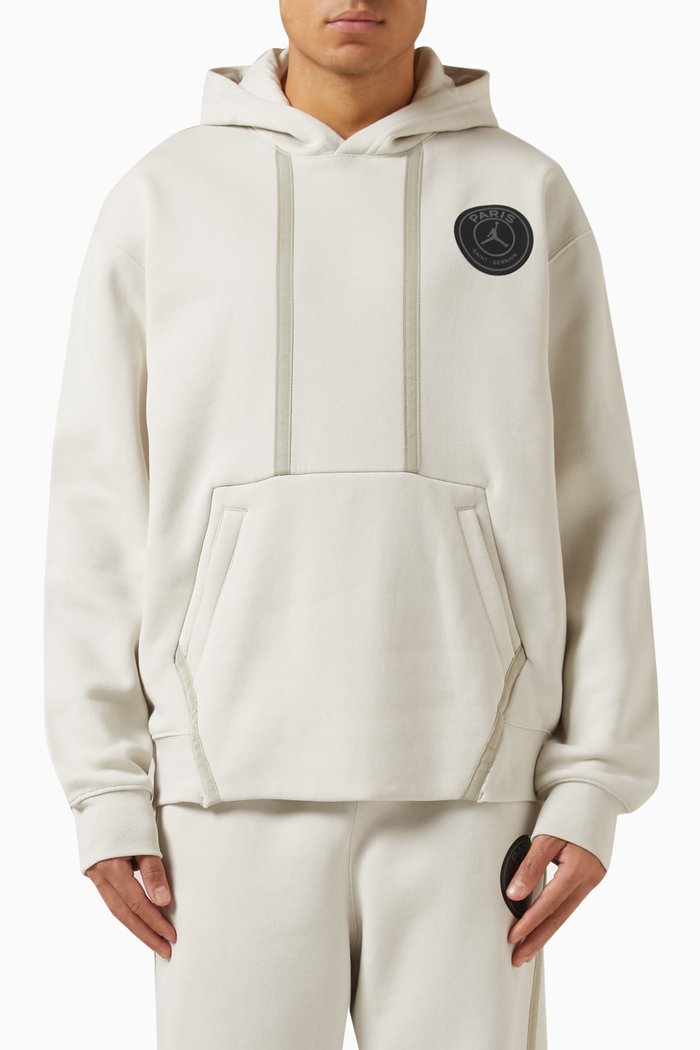 

Paris Saint-Germain Hoodie in Fleece, Neutral