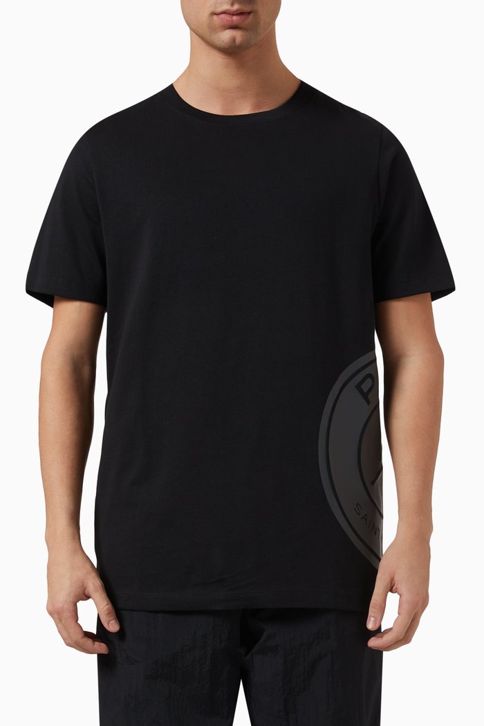 

Paris Saint-Germain Logo T-shirt, Black