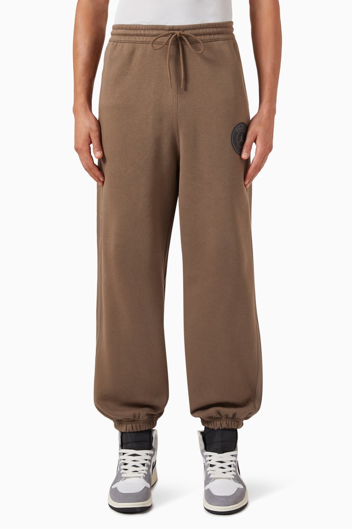 

Paris Saint-Germain Sweatpants in Fleece, Brown