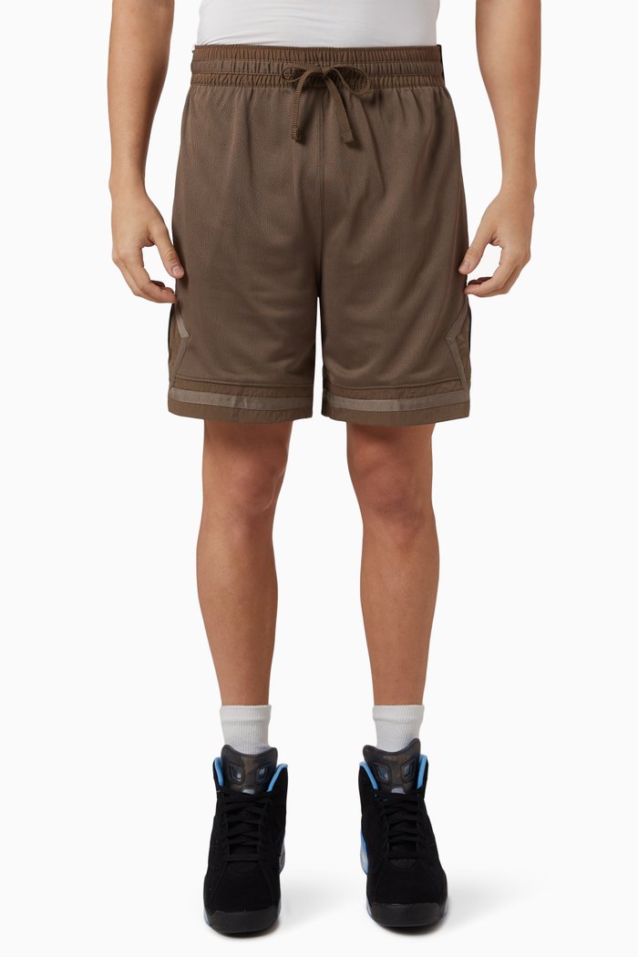 

Paris Saint-Germain Diamond Shorts in Mesh, Brown