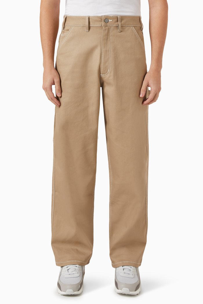

Carpenter Trousers in Cotton-blend, Neutral