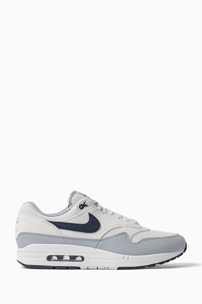 

Air Max 1 Sneakers in Mesh, Silver