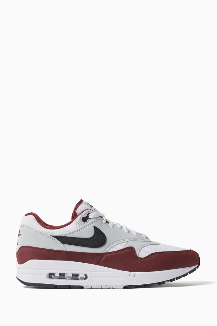 Air Max 1 Sneakers in Mesh, White