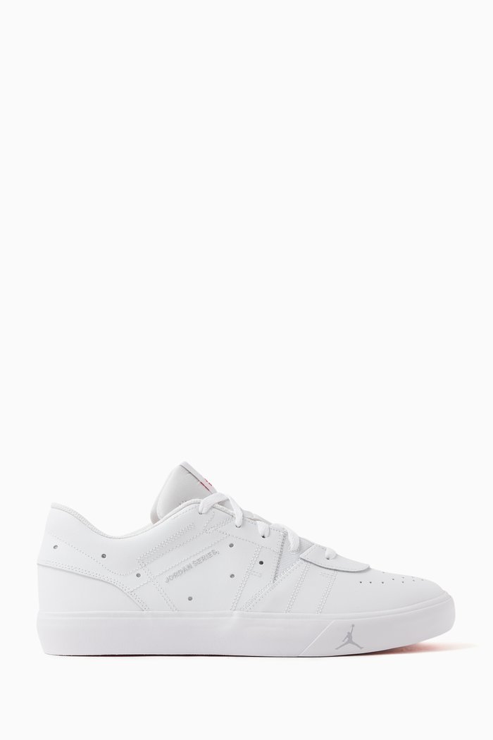 

Jordan Series ES Sneakers in Suede and leather, White