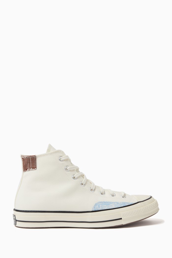 

Chuck 70 High-top Sneakers in Canvas, White