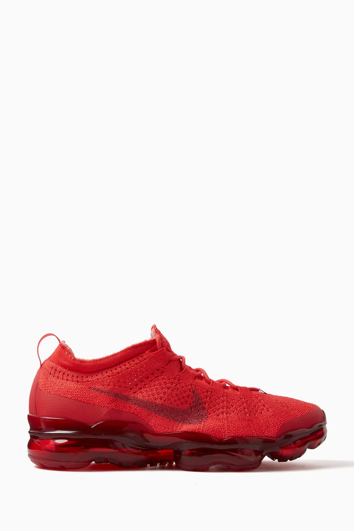 

Air Vapormax 2023 Sneakers in Flyknit, Red