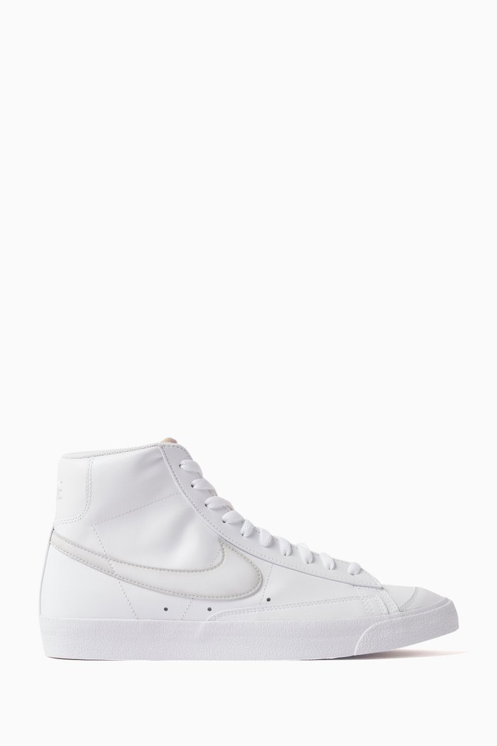 

Blazer Mid '77 Vintage Sneakers in Leather, White