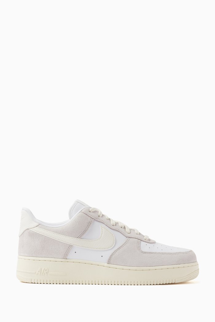 

Air Force 1 LV8 Sneakers in Suede and Leather, White