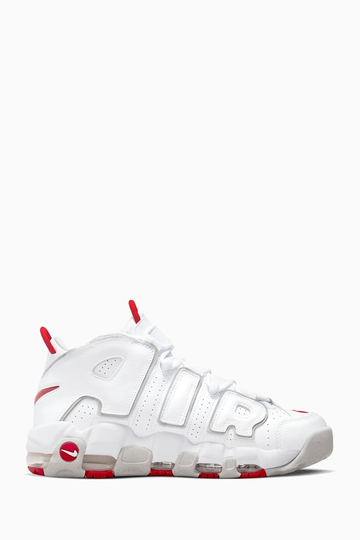 

Air More Uptempo '96 Sneakers in Leather, White