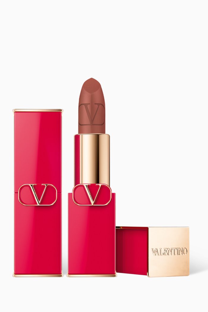 

151R Nude In Motion Rosso Valentino Matte Lipstick, 3.5g, Colourless