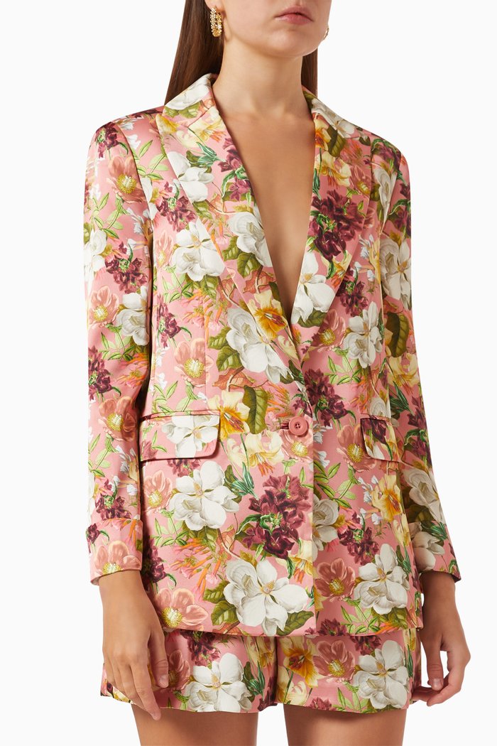

Justin Rolled-cuff Blazer, Multicolour