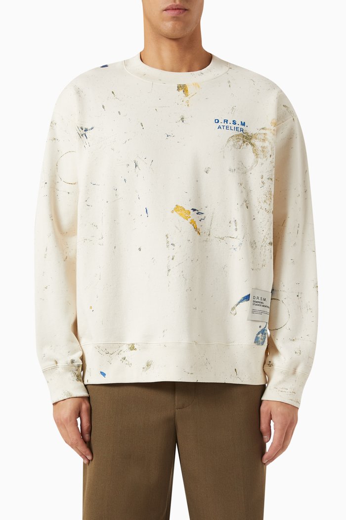 

Maker Sweatshirt in Cotton, Neutral
