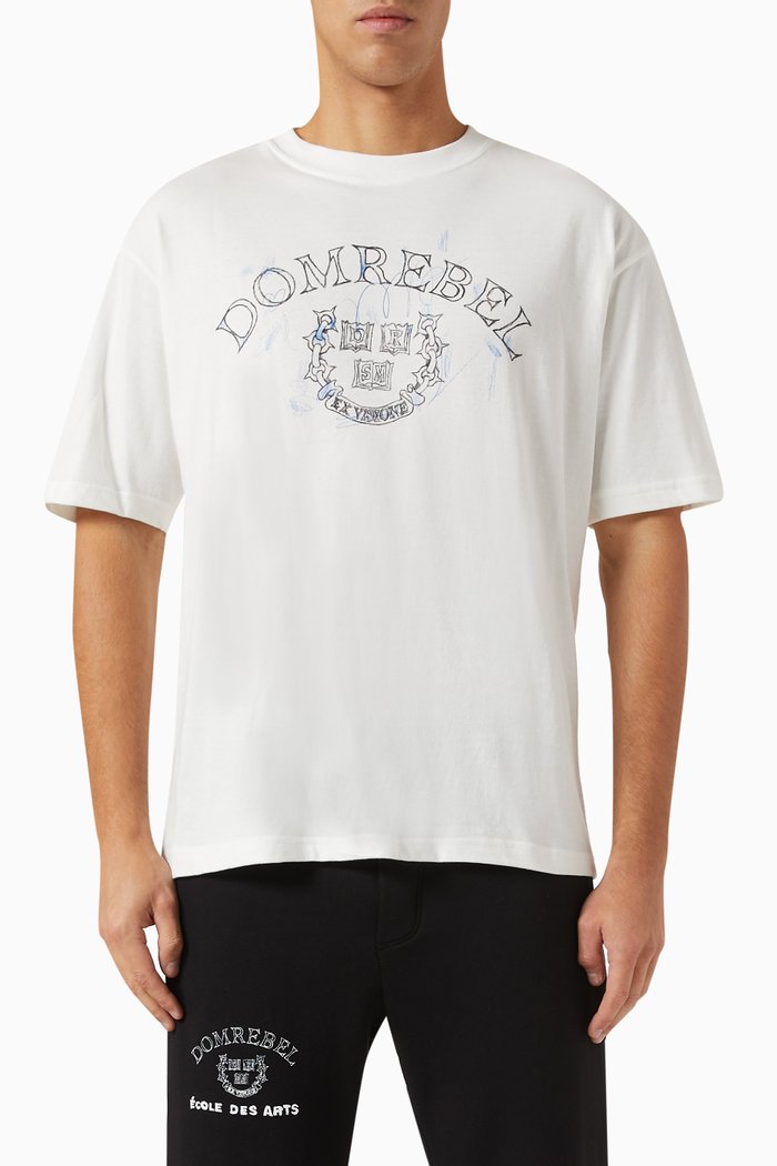 

Ivy T-shirt in Cotton, White